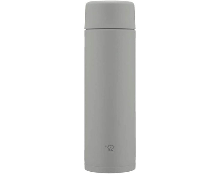 日本象印境內版 一體式中栓保溫瓶/保溫杯_深灰