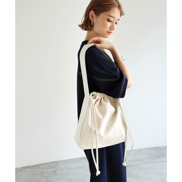 跳色縫線設計寬鬆半袖連身裙_深藍