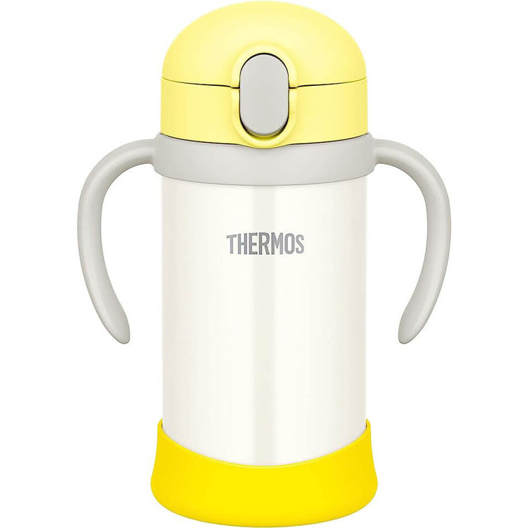 Thermos 嬰兒吸管杯_ 黃色