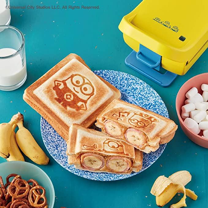 récolte小小兵造型壓花三明治機