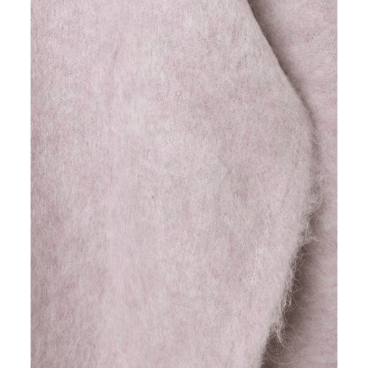 前後可穿2way毛針織開衫_薰衣草