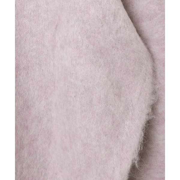 前後可穿2way毛針織開衫_薰衣草