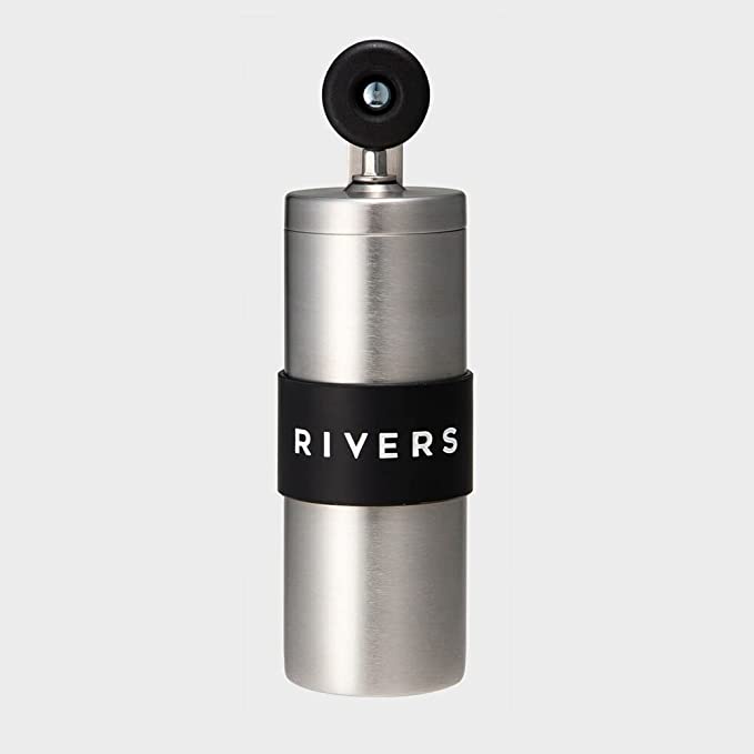 日本 RIVERS手搖磨豆機COFFEE GRINDER GRIT(銀色)