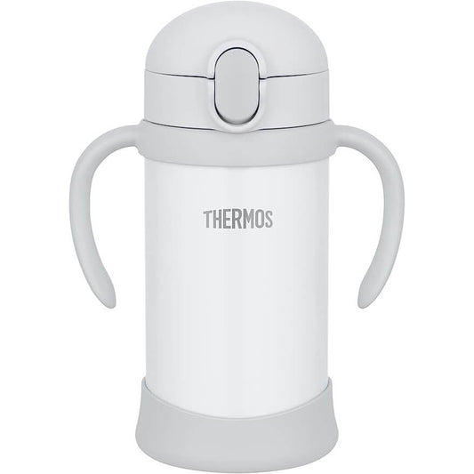 Thermos 嬰兒吸管杯_灰色