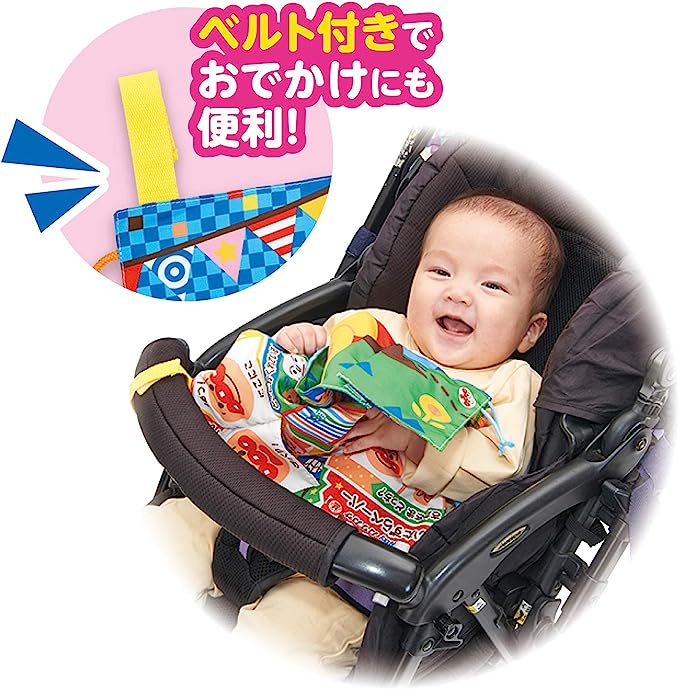 Anpanman 麵包超人 嬰兒遊戲響紙布玩具