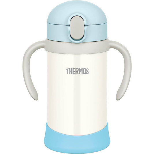 Thermos 嬰兒吸管杯_藍色