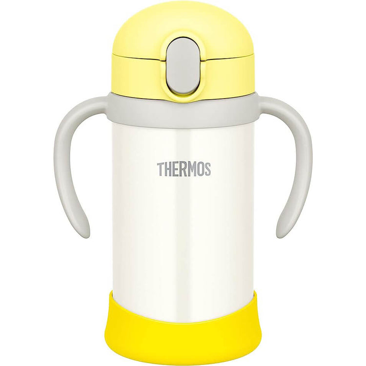 Thermos 嬰兒吸管杯_ 黃色