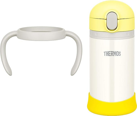 Thermos 嬰兒吸管杯_ 黃色